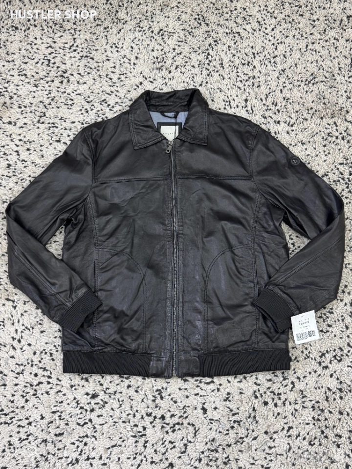 Мъжко яке от естествена кожа BUGATTI.Размер XL, снимка 1