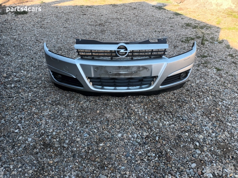 предна броня и маска с емблема за опел астра х OPEL ASTRA H, снимка 1