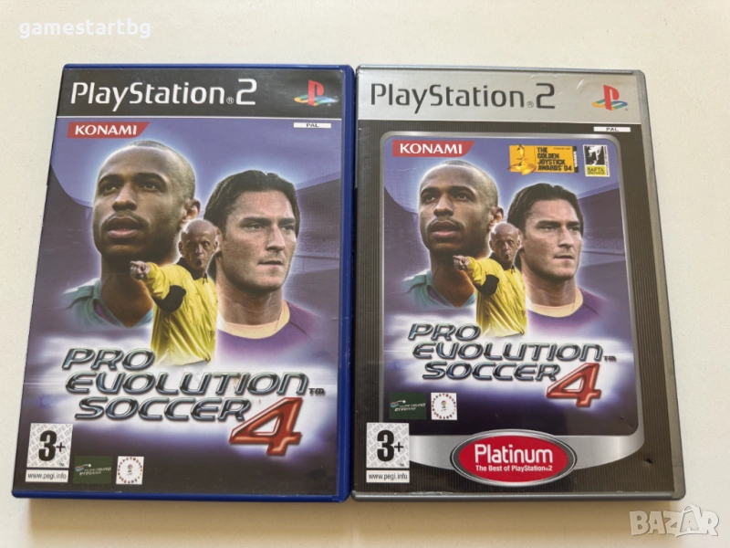 Pro Evolution Soccer 4 (PES 4) за PS2, снимка 1
