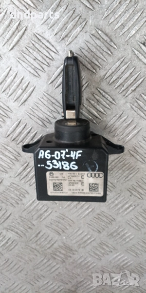 Контактен ключ и четец Audi A6 4F 3.0TDI 2007г. 4F0909131	, снимка 1