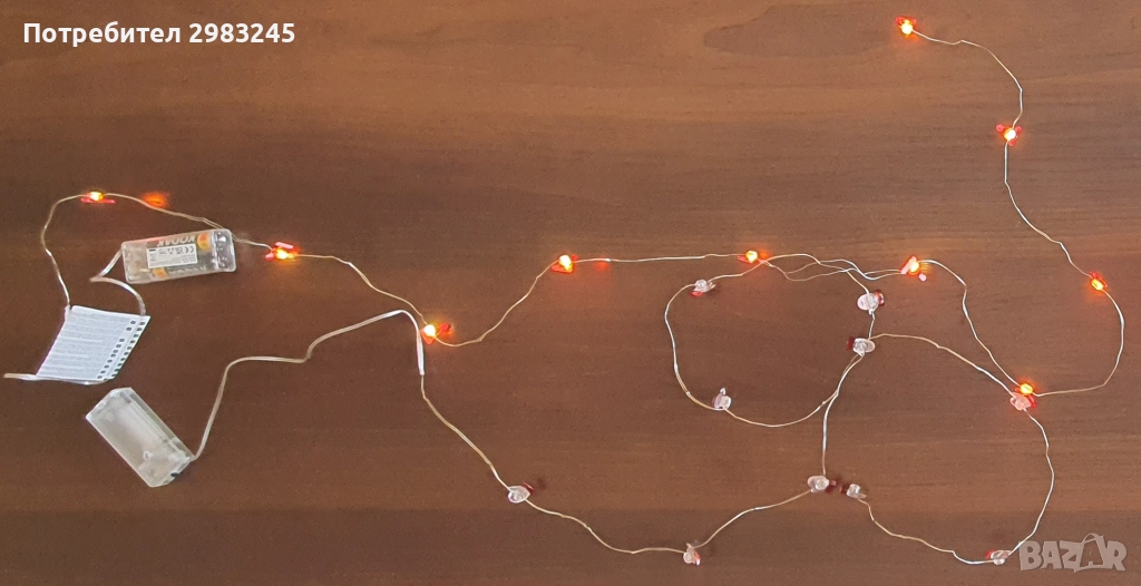LED коледни лампички, снимка 1