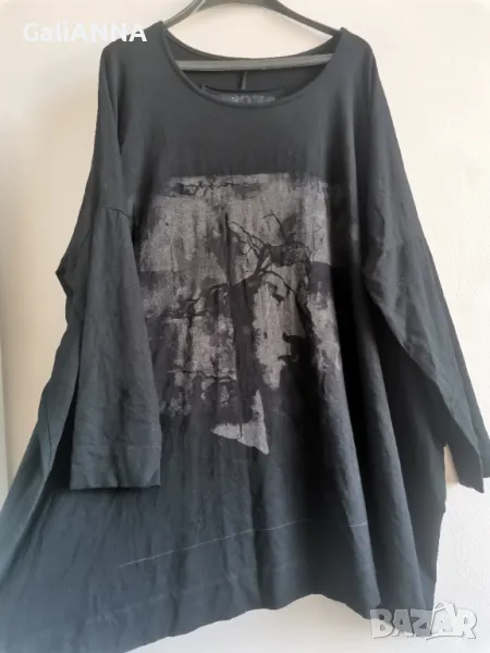 СТРАХОТНА ТУНИКА ЕФЕКТЕН ДЕСЕН 4XL-6XL, снимка 1