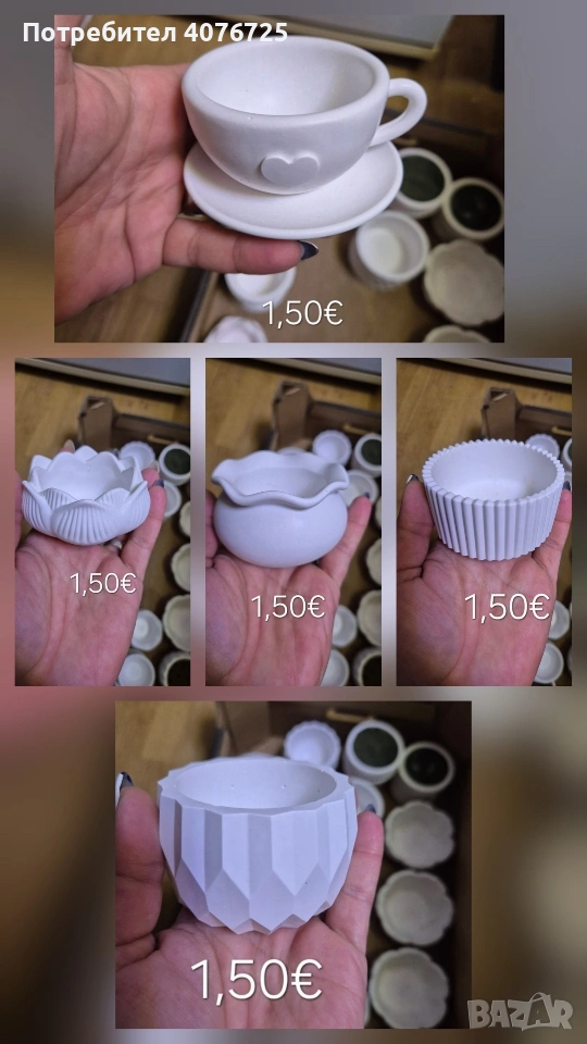 Керамични кашпи , снимка 1