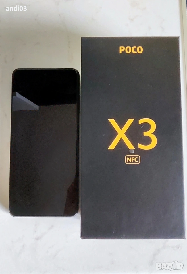 Xiaomi Poco X3 NFC 6GB RAM/64GB + 64GB SD card, снимка 1
