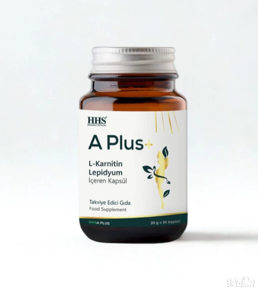 HHS A PLUS+ L-CARNITINE lepidium a+ а плюс а+ plus aplus, снимка 1
