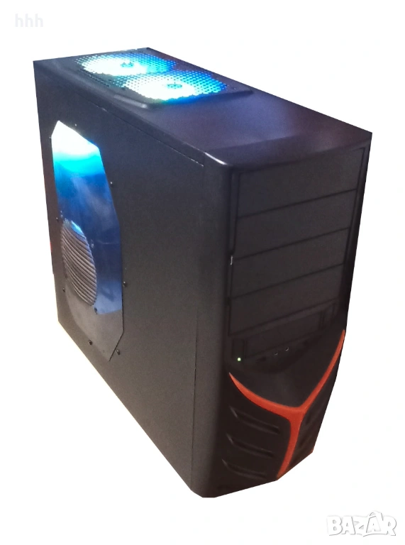 Добро PC за игри Ryzen 3 3100/4х3.6GHz/16MB L3/12gb ddr4 2400MHz/128ssd/1000GB/RX480_8GB, снимка 1