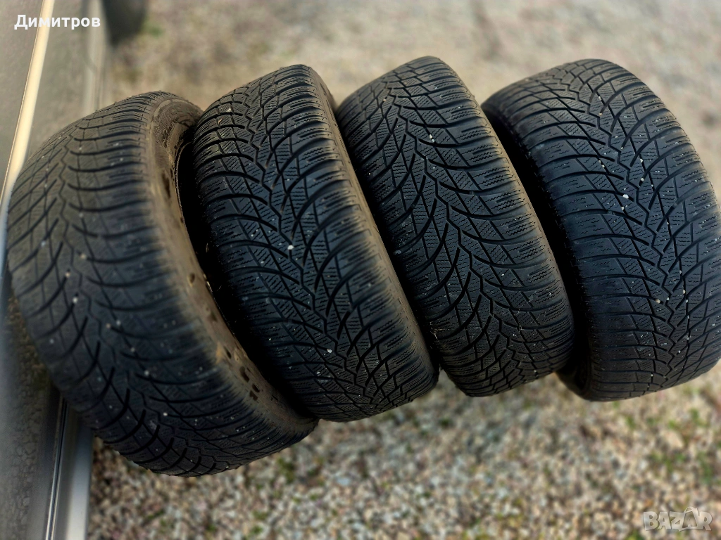 4 зимни гуми LASSA 205/55R16 с джанти 205/55R16, снимка 1