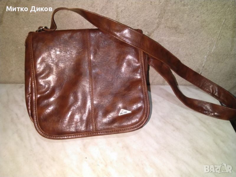 Joel Stile маркова женска чанта естествена кожа 245х230х50мм, снимка 1