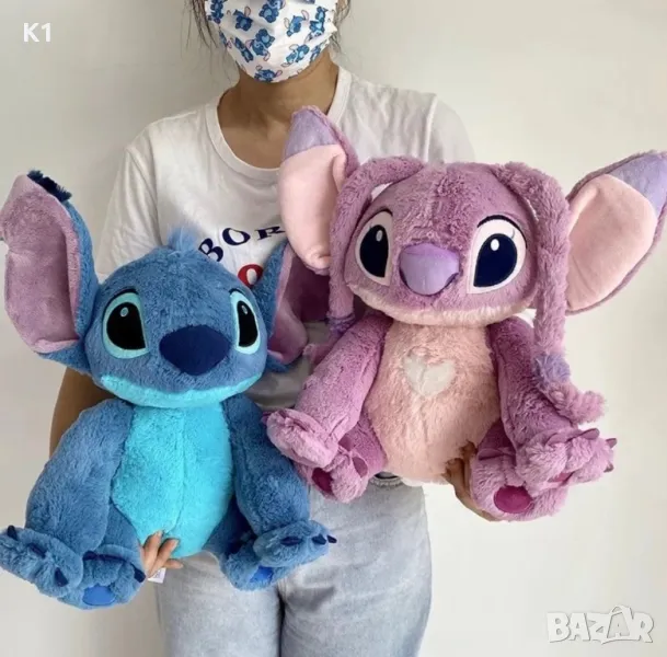 Плюшена играчка Лило и Стич, 35-55см, Lilo Stitch плюшени играчки, снимка 1