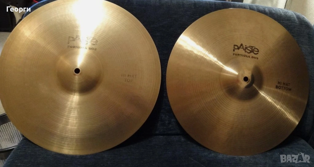 Чинели Paiste 602 Hi Hat 15", снимка 1