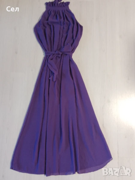 Дълга тюлена рокля, снимка 1