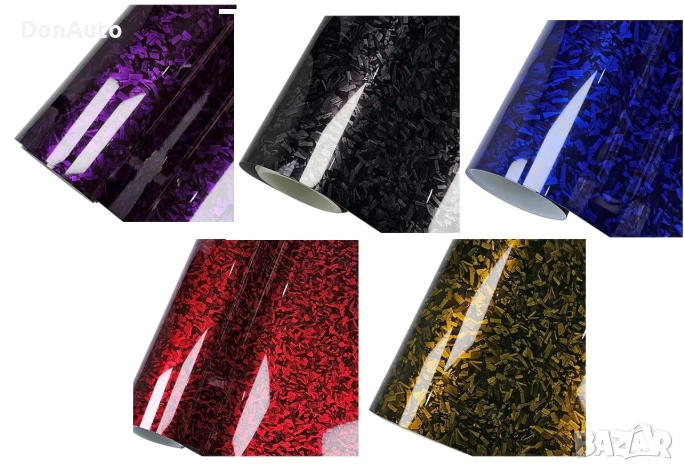 Винил "Кован карбон", снимка 1