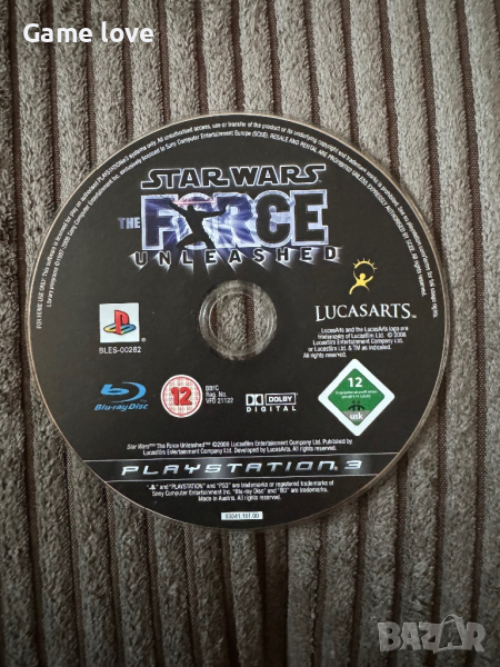 Star Wars Force unleashed ps3 PlayStation 3, снимка 1