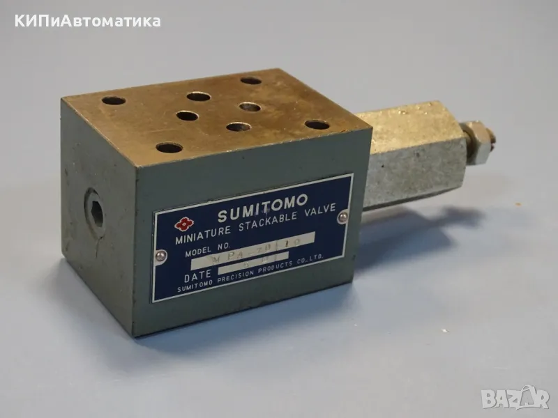 хидравличен клапан SUMITOMO MPA-70-10 miniature stackable valve, снимка 1