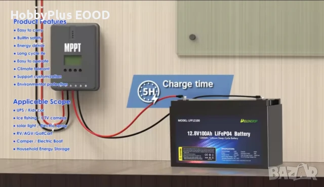 LiFePo4 акумулатори 12V, снимка 8 - Къмпинг осветление - 51393141