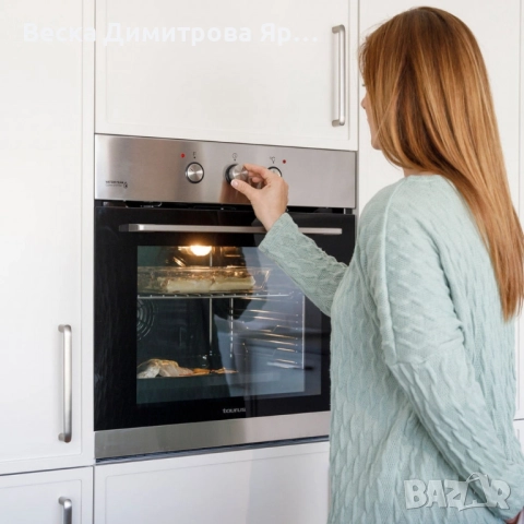 Вградима фурна Taurus HM669IXM – 69 л, 2300 W, WaterSteam , енергиен клас A, нова/с дефект, снимка 2 - Печки, фурни - 52057800