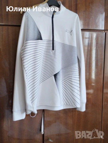  puma  бяло hoodie. 