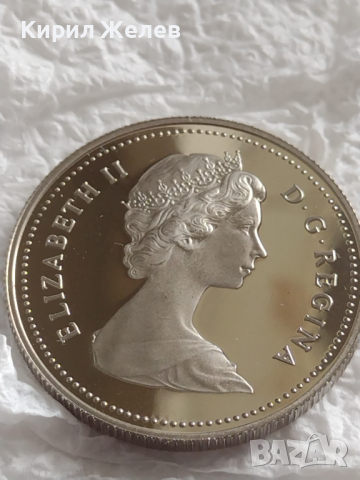 Лот монети 6 броя Канадски долари, центове непипани мат гланц перфектно състояние 42636, снимка 3 - Нумизматика и бонистика - 45021042