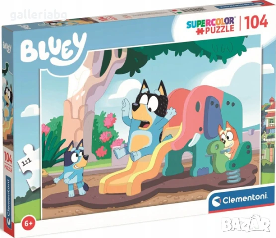 🧩 Bluey – Пъзел Clementoni 104 части