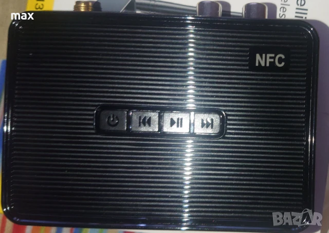 Интелигентен Bluetooth аудио адаптер с дистанционно,вградена батерия и опция микрофон за караоке., снимка 2 - Аудиосистеми - 50978380