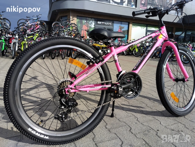 PASSATI Велосипед 24" CYBERTRECK розов, снимка 11 - Велосипеди - 53561265