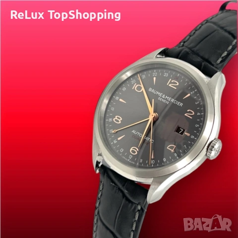 Baume & Mercier Clifton Automatic GMT, снимка 2 - Мъжки - 54062462