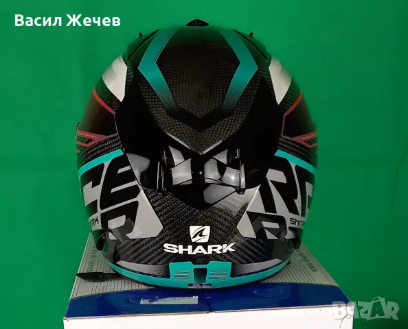 Каска Shark Race-R Pro Carbon – Aspy DRB, Размер L, снимка 6 - Аксесоари и консумативи - 49535843