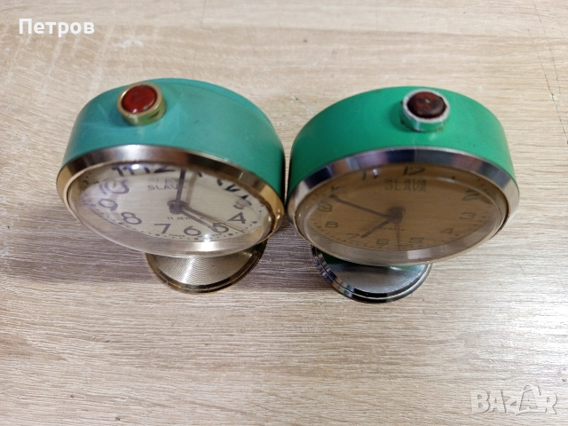 будилник"Слава", снимка 5 - Антикварни и старинни предмети - 52898004