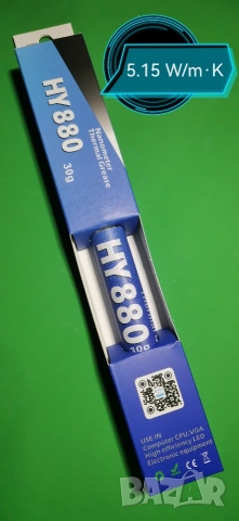 30гр 5.15 W/m·K Halnziye HY880 термо паста за процесор 