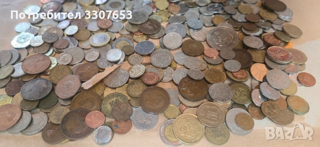 Монети 444 броя От цял свят , снимка 3 - Нумизматика и бонистика - 54287920