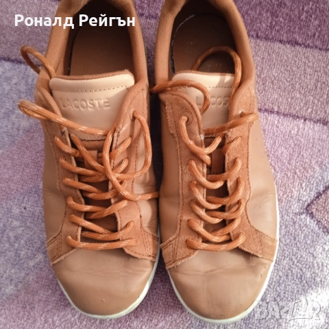 2 за 1 №40 LACOSTE+ADIDAS Stan Smith 100% ОРИГИНАЛНИ унисекс сникърси кецове гуменки, снимка 3 - Маратонки - 53141184