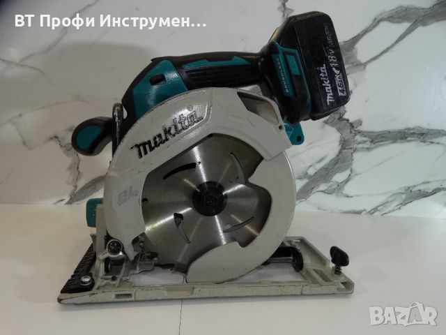 Makita DHS 680 / 4.0 Ah - Акумулаторен циркуляр, снимка 2 - Други инструменти - 46269629