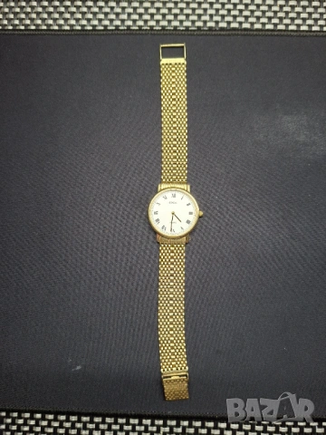 Златен 585 Geneva часоввик , снимка 2 - Колиета, медальони, синджири - 53802863