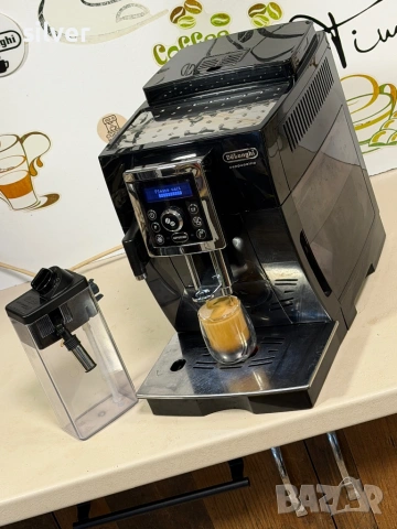 Кафемашина кафе автомат delonghi cappuccino с гаранция, снимка 2 - Кафемашини - 53449119