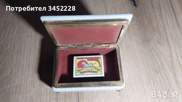 кутийка от мрамор , снимка 3 - Антикварни и старинни предмети - 45372734