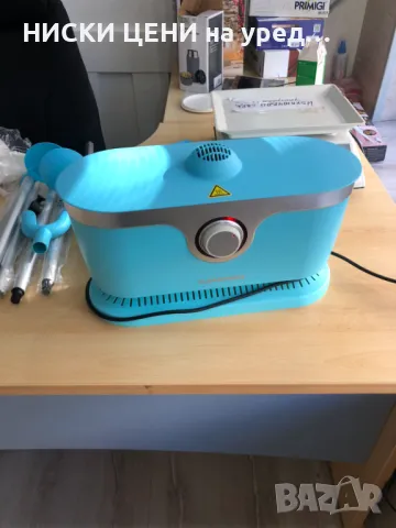 Преса за ризи и блузи cleanmaxx с опция и за панталони син, снимка 8 - Ютии - 49931292