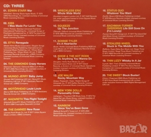 Колекция от 5 оригинални компакт диска - 100 песни - CD compact disk, снимка 5 - CD дискове - 51979487