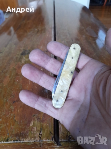 Стар джобен нож,ножче,ножка #137, снимка 3 - Други ценни предмети - 51850401
