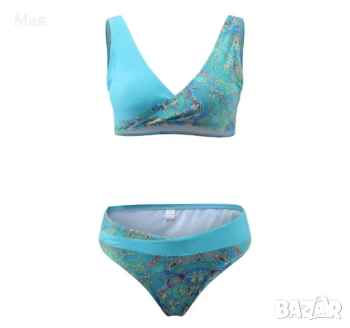 20 лева нов бански 2 части размер L, снимка 5 - Бански костюми - 51008137