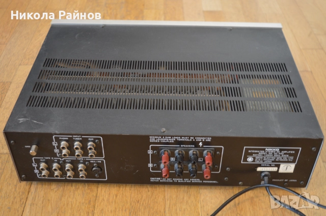 Hi Fi стерео усилвател NIKKO NA-990 Made in Japan, снимка 6 - Ресийвъри, усилватели, смесителни пултове - 52792985