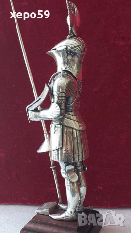 Много рядка фигура- скулптура от солидно сребро 800,края на 19век Ръчна работа., снимка 13 - Антикварни и старинни предмети - 52217344