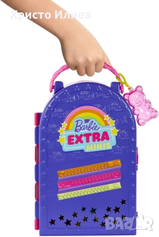 Кукла Barbie Extra Барби игрален комплект бутик с много аксесоари, снимка 4 - Кукли - 52167223
