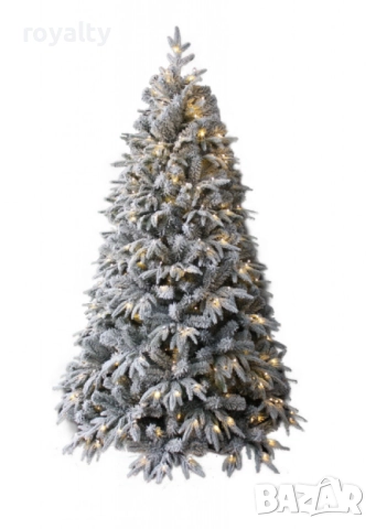 Коледна елха с вградени лампички по връхчетата, снимка 9 - Декорация за дома - 52249580