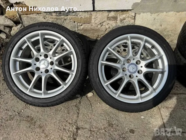 5х112 17 Джанти Mercedes W204 W205 Vito GLB A B C V Class EQV GLA Мерцедес 5x112 Оригинални , снимка 5 - Гуми и джанти - 48145878