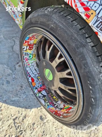 Супер БОМБ стикер sticker BOMB 150х50см JDM , снимка 3 - Аксесоари и консумативи - 29727917