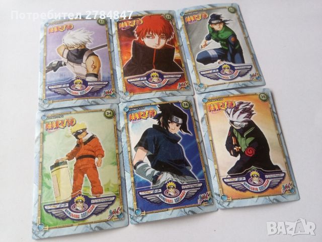 Карти Наруто Naruto , снимка 8 - Карти за игра - 45367129