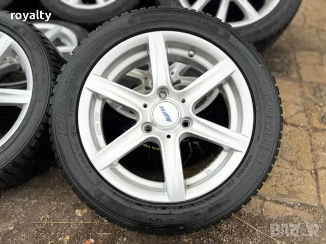 3х112 15 Джанти Лети Smart 3x112 Спорт пакет Смарт Марка Alutec Germany, снимка 5 - Аксесоари и консумативи - 49825268