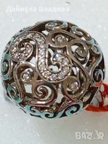 Масивен сребърен пръстен