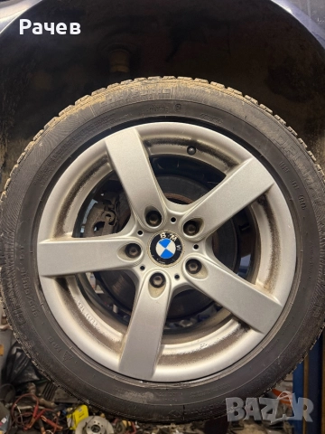 Алуминиеви Джанти за BMW със зимни гуми 16 цола 5х120, снимка 4 - Гуми и джанти - 52923831
