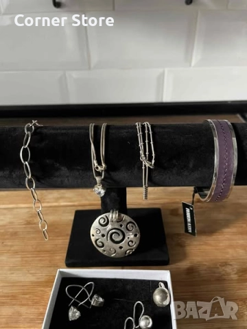 Комплект сребърни бижута, снимка 3 - Бижутерийни комплекти - 51697147